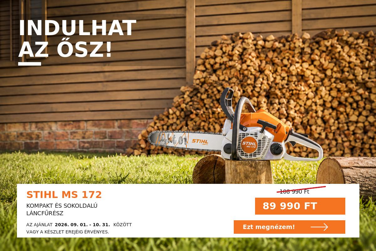 stihl őszi akció