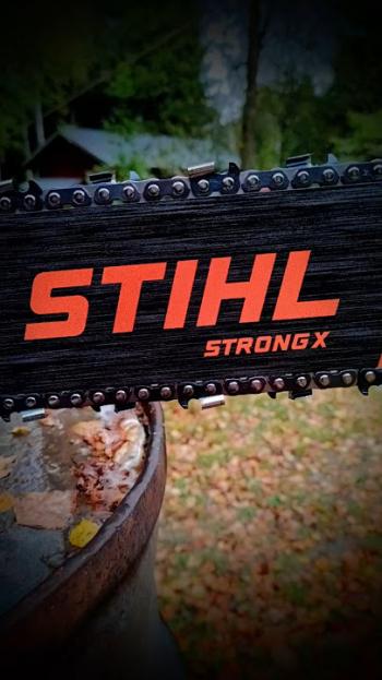 ROLLOMATIC ES vezetőlemez Strong X, 50 cm, 3/8", 1,6 mm, 72 szemes 2.Kép