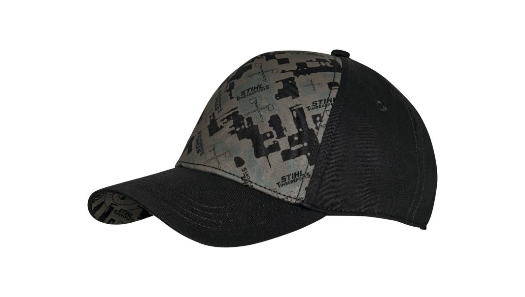 Baseballsapka PATTERN TIMBERSPORTS fekete