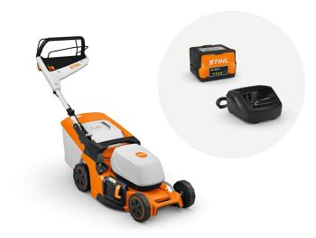 RMA 448 V önjárós AK akkumulátoros fűnyíró 46cm (AK 30 S akkuval és AL 101 töltővel) Kép